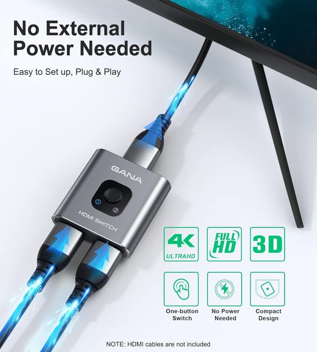 Thumbnail 6 de GANA HDMI Switch 4k@60hz Bidirectional