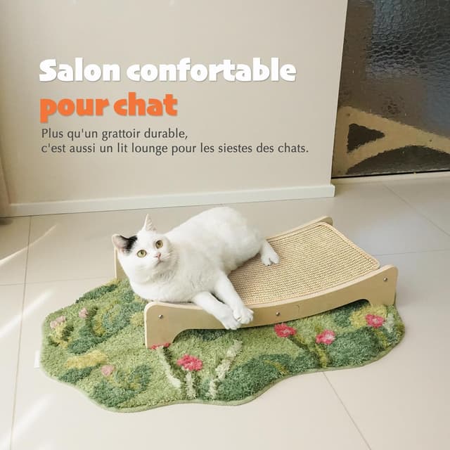 Thumbnail 6 de PETKARAY Griffoir en sisal incurvé pour Chat