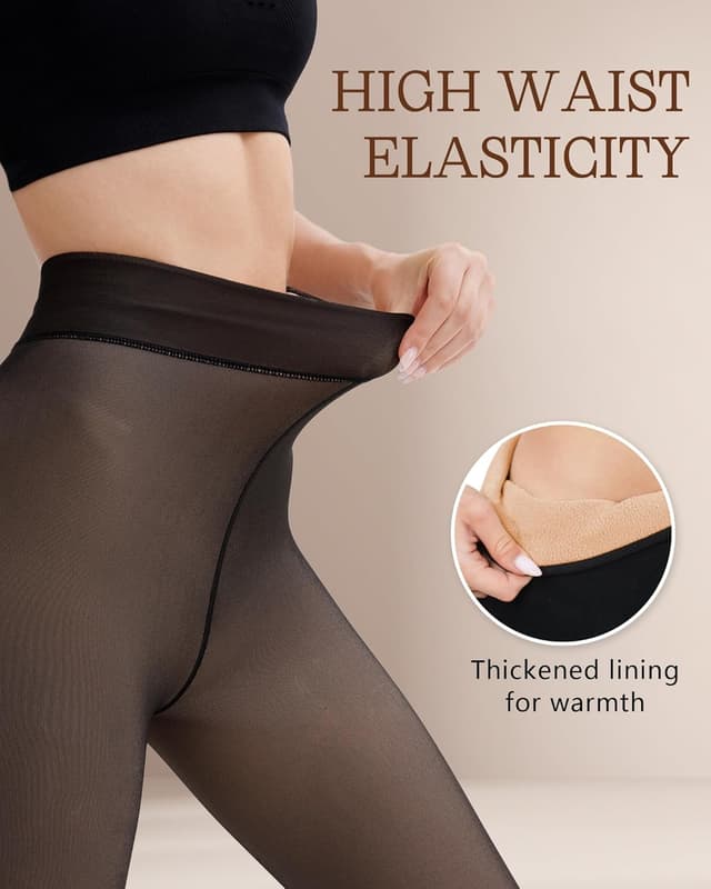 Thumbnail 4 de Bebila Fleece Lined Tights for Women ⚙