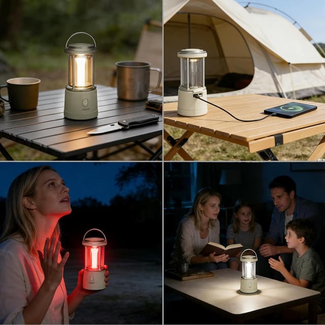 Thumbnail 6 de Lepro Linterna de Cámping 2000 LM