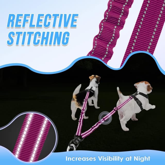 Thumbnail 6 de Nasjac double dog lead splitter 360° rotation