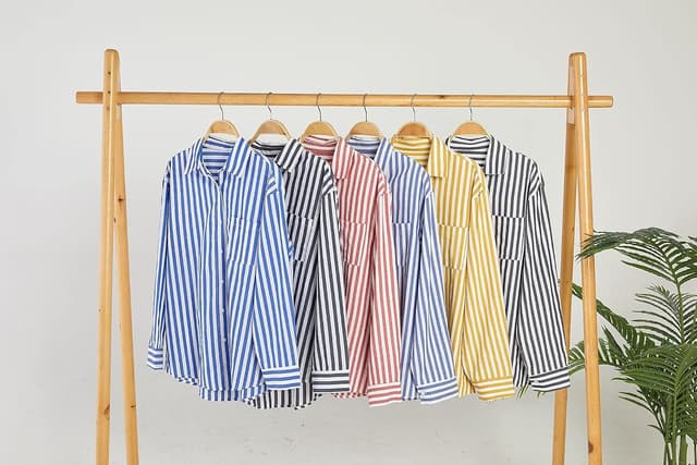 Thumbnail 4 de Cicy Bell Damen Bluse Gestreift