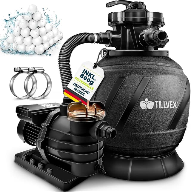 Thumbnail 6 de Tillvex Sandfilteranlage Pool 10 m³/h