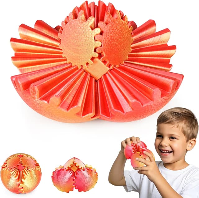 Imagen de Gear Ball Fidget Steampunk Kugel 6 cm en OfertitasTOP