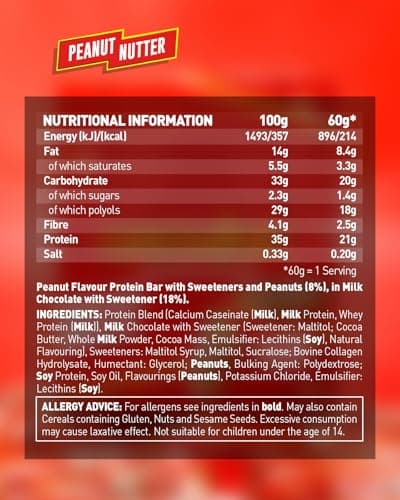 Thumbnail 9 de Grenade Peanut Nutter barretta proteica 12 x 60 g 🍫