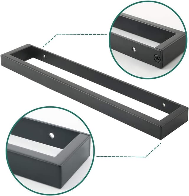 Thumbnail 6 de Sayayo EGJF030-B 12-inch towel ring, stainless steel