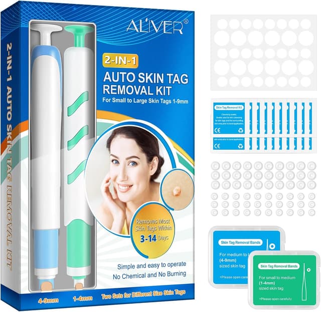 Detalle de Skin Tag Removal 2‑in‑1 Auto Kit