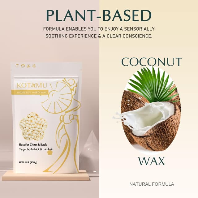 Thumbnail 1 de KOTAMU Wach Haarentfernung 450g Kokosöl