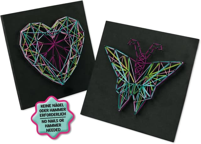 Detalle 2 de Lena 42650 String Art Kinder Bastelset