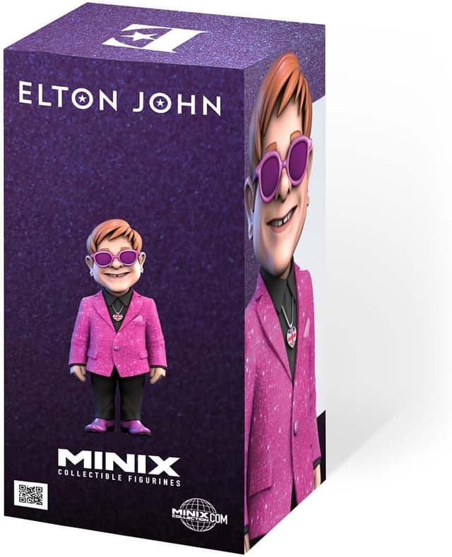 Thumbnail 5 de BANDAI Minix Figura Elton John 12cm Colección y Regalo 🎸