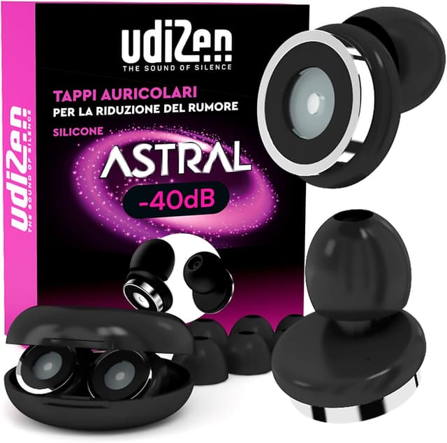 Detalle de UdiZen Astral Tappi Auricolari 40dB