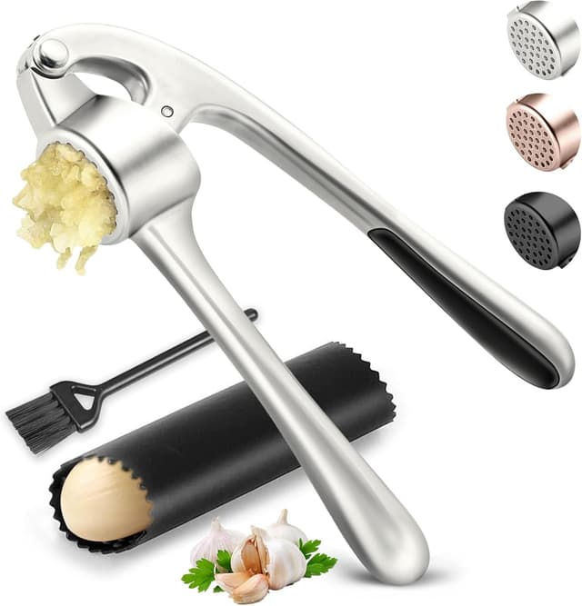 Detalle de SRISE Kitchen Garlic Press 1 set