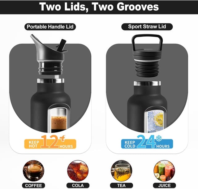 Detalle 2 de JAPORIA Borraccia acciaio inox 1L