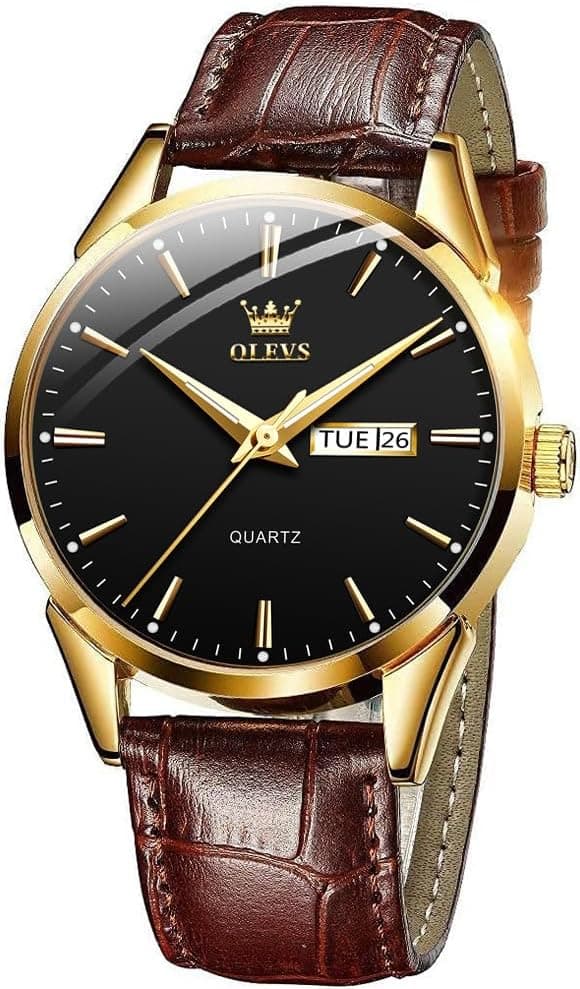 Detalle de OLEVS Men Watch 39mm Classic Dress