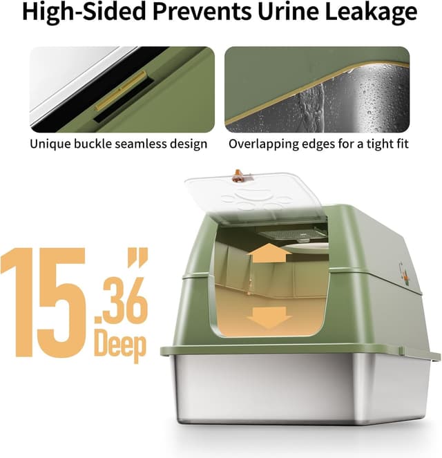 Thumbnail 6 de Eosarcu Arenero XXL acero inoxidable 60x40x39