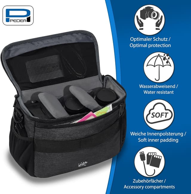 Thumbnail 1 de PEDEA Noble DSLR-Kameratasche XL