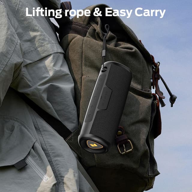 Detalle de Monster S230 Bluetooth Speaker (30W) with TWS, 24H Playtime, Bluetooth 6.0, TF Card & AUX