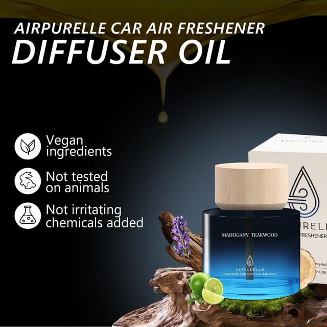 Thumbnail 5 de Car Air Freshener 50ML Mahogany Teakwood
