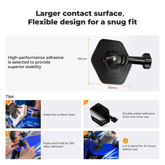 Thumbnail 4 de K&F CONCEPT Klebepads flexibel 2er Pack