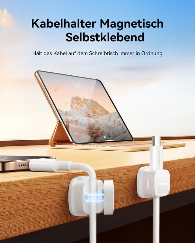 Detalle 2 de Rocoren Kabelhalter Selbstklebend 7,5 mm