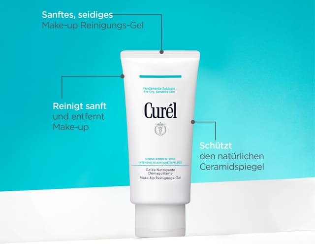 Thumbnail 6 de Curél Make-Up Reinigungs-Gel (130 g) – sanftes Gel zur Make-up-Entfernung bei trockener, empfindlicher Haut