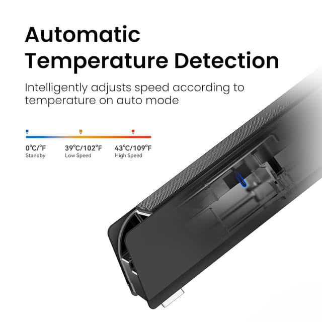 Thumbnail 4 de KIWIHOME PS5-Lüfter mit USB3.0 3‑Stufen