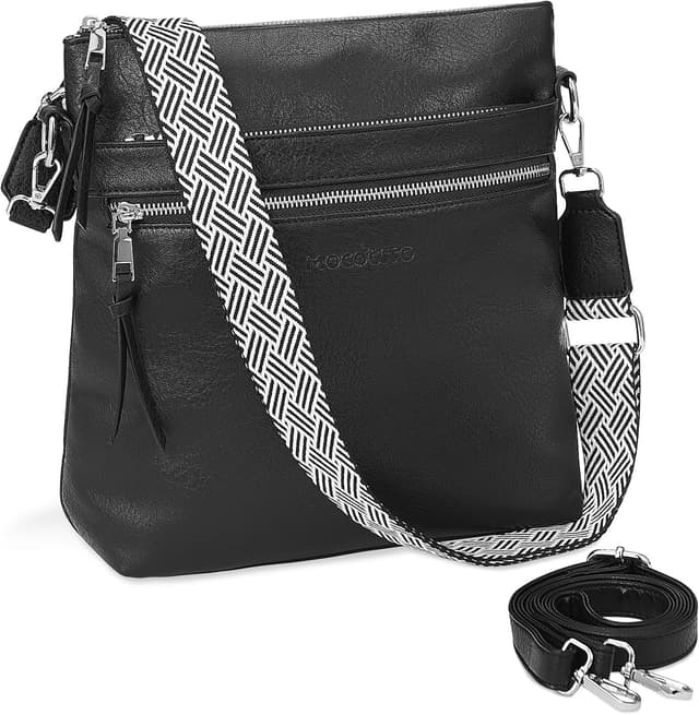 Detalle de MOCOCITO cross body bag for women with interchangeable straps (29 x 27 x 7.5 cm)