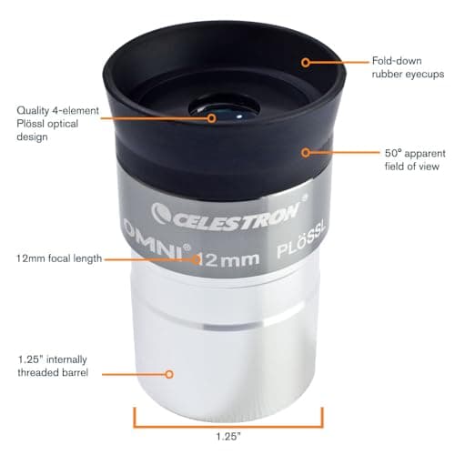 Thumbnail 1 de Celestron 93319 Oculaire Omni 12 mm — oculaire pour télescope