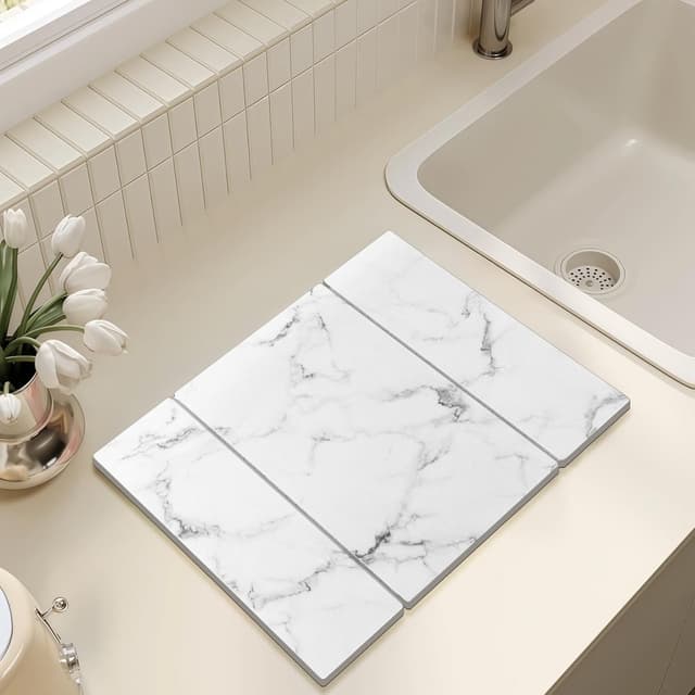 Detalle de BOMOKS Stone Drying Mat 24x16 Collapsible