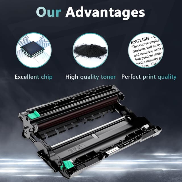 Detalle 1 de OINKWERE DR-2510 tambour Brother, 15 000 pages