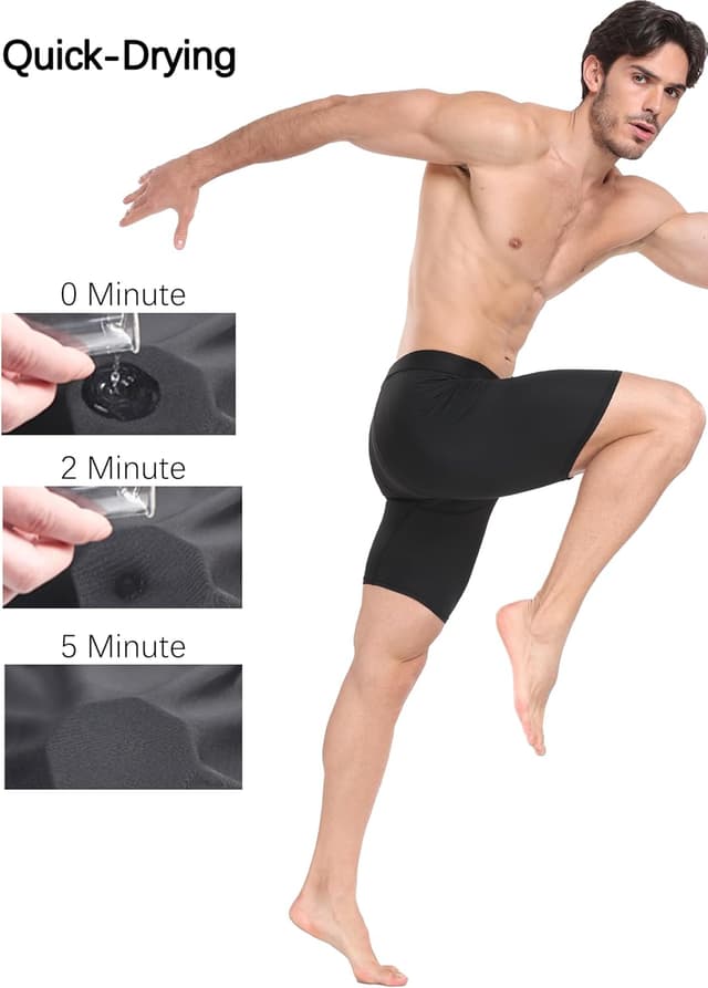 Thumbnail 2 de HovSiyla Compression Shorts for Men