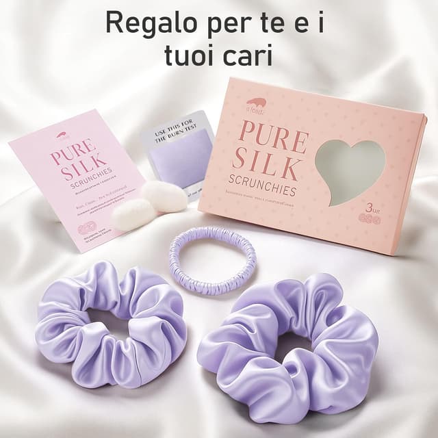 Thumbnail 6 de Litbear Set elastici in seta 3 misure 🎀