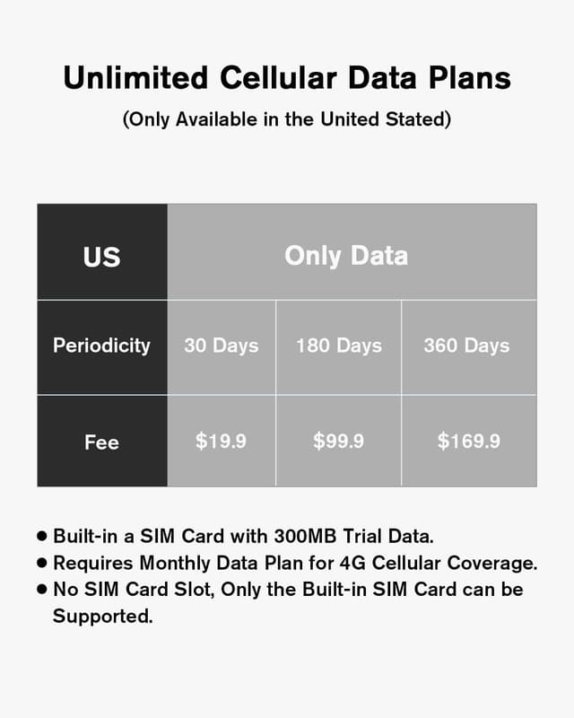 Detalle de Xega 4G LTE Security Camera 2K