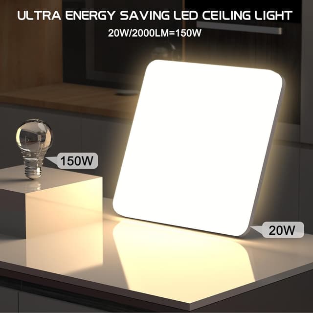 Detalle de Plafoniera LED soffitto 20W 4000K