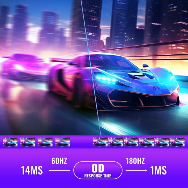 Thumbnail 3 de Minifire MFG24F4 24" Gaming-Monitor 180Hz