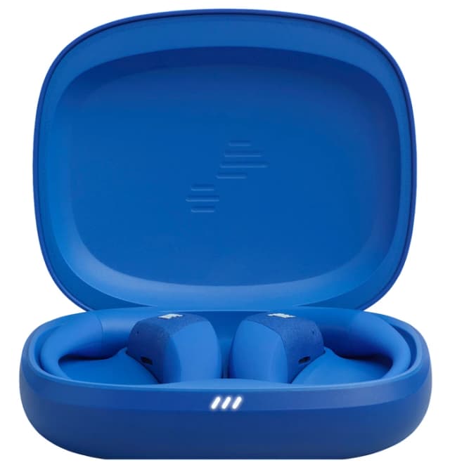 Detalle 2 de JBL Endurance Zone Blau In-Ear-Sportkopfhörer mit Ohrbügel, IP68 und bis zu 8 Stunden Akku