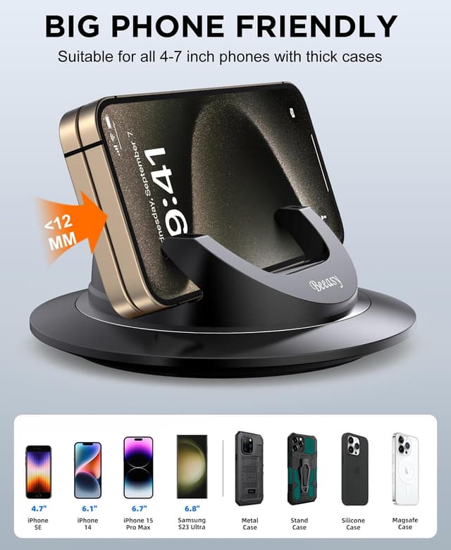 Thumbnail 5 de Beeasy Car Phone Holder 360° rotatable