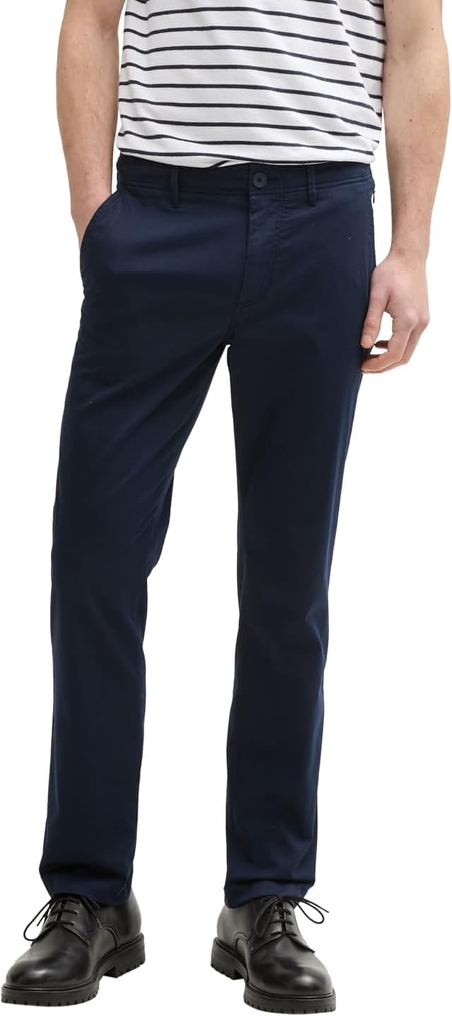 Detalle de TOM TAILOR Pantaloni Regular da Uomo: comfort quotidiano con vestibilità comoda