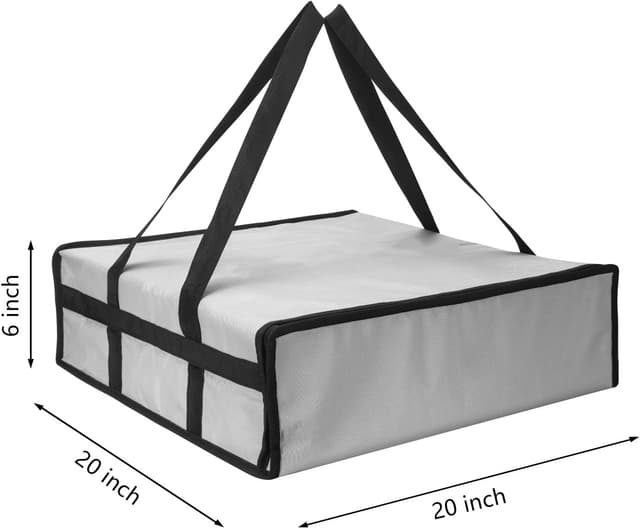 Detalle de Yalin XXXL Large Insulated Cooler Bag (Styrofoam Cooler) – Grey, 23" W x 15" H x 14" D