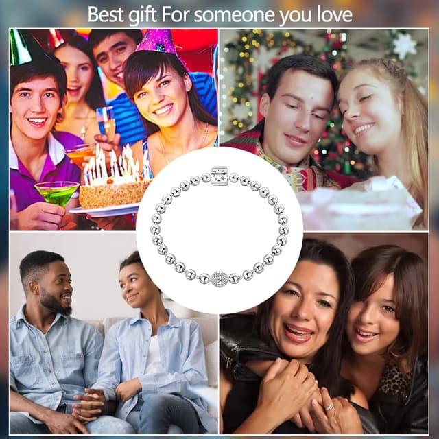 Detalle de TINSLO Damen Armband aus 925 Sterling Silber