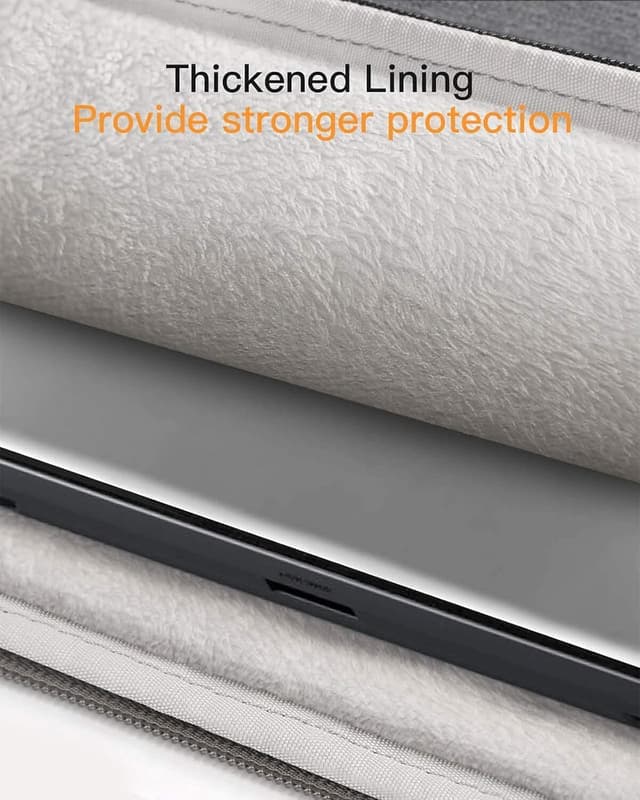 Detalle de Inateck 14 inch Laptop Case Sleeve with accessory bag (internal size 34 x 24 x 2.5 cm)