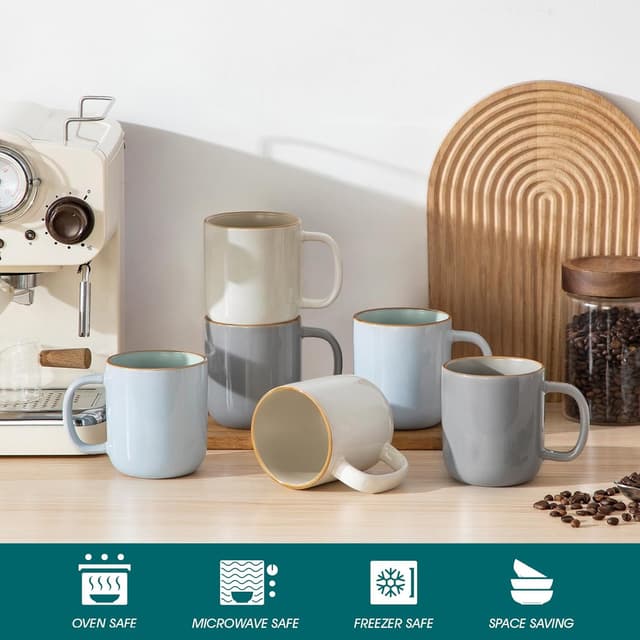 Thumbnail 3 de Vancasso Kaffeetassen Set 6er Reno 480 ml