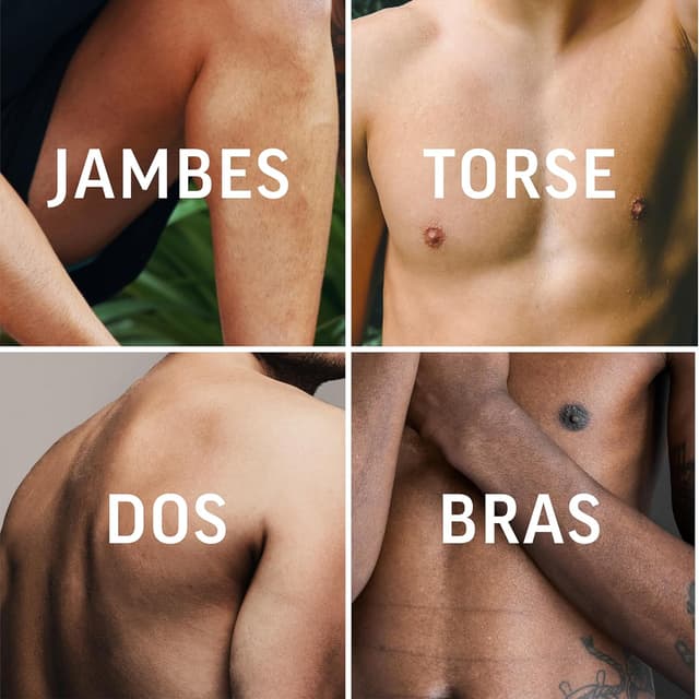 Detalle de Veet Crème dépilatoire 5 minutes Hommes