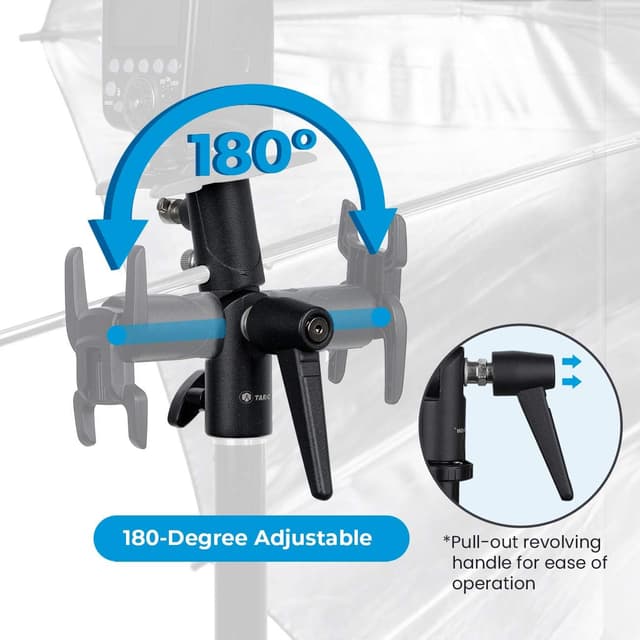 Thumbnail 1 de TARION soporte de flash para cámara