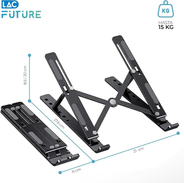Thumbnail 4 de LAC FUTURE Soporte Portátil 10‑15,6” 10 ángulos
