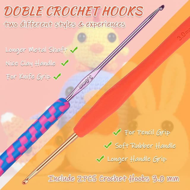 Thumbnail 4 de Kit de Ganchillo Coopay para Principiantes 🧶 Animales Amigurumi