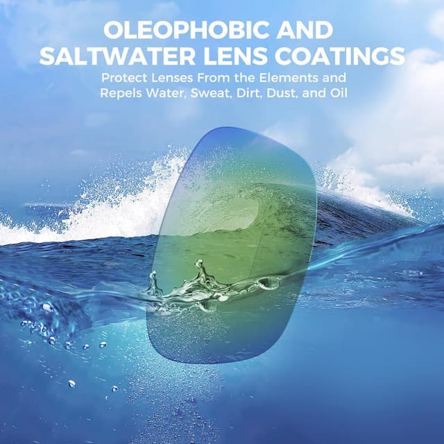 Detalle de KastKing Waccamaw Polarized Bifocal Sport Reader Sunglasses (x1.5, x2.0, x2.5)