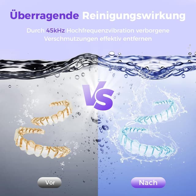 Detalle de MICTUL Ultraschallreiniger 45 kHz Dental