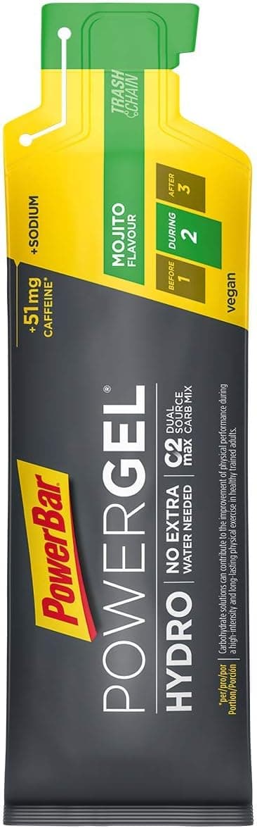 Thumbnail 3 de Powerbar PowerGel Hydro Mojito – Gel Energético con Cafeína ⚡