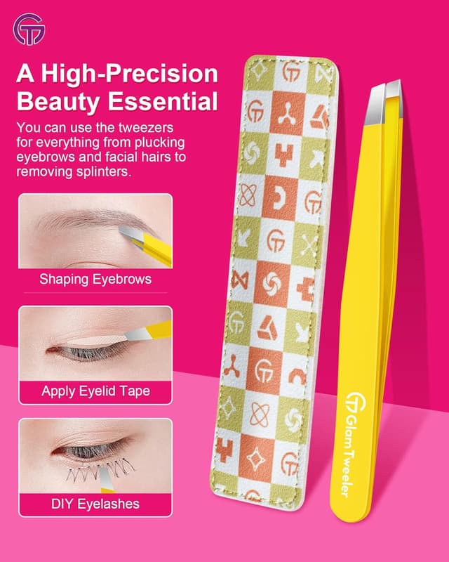 Thumbnail 4 de GlamTweeler Expert Eyebrow Tweezers